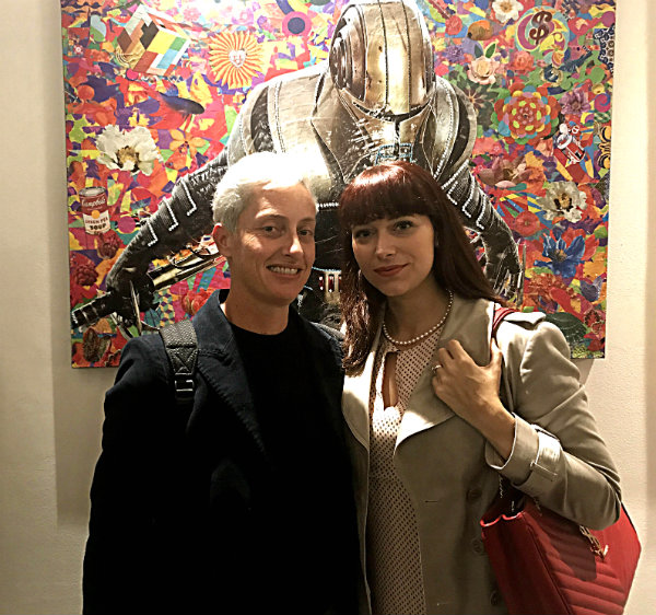 Inaugurazione mostra Felipe Cardeña