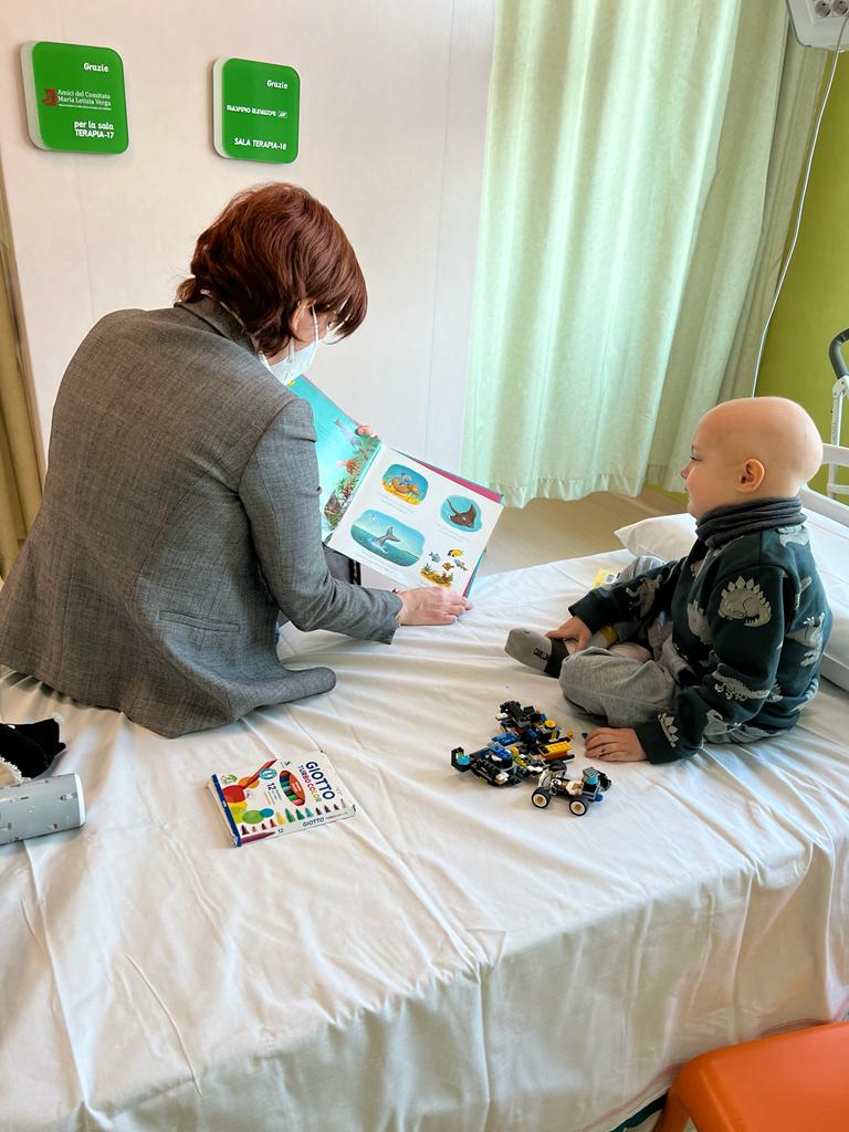 Lettura in ospedale
